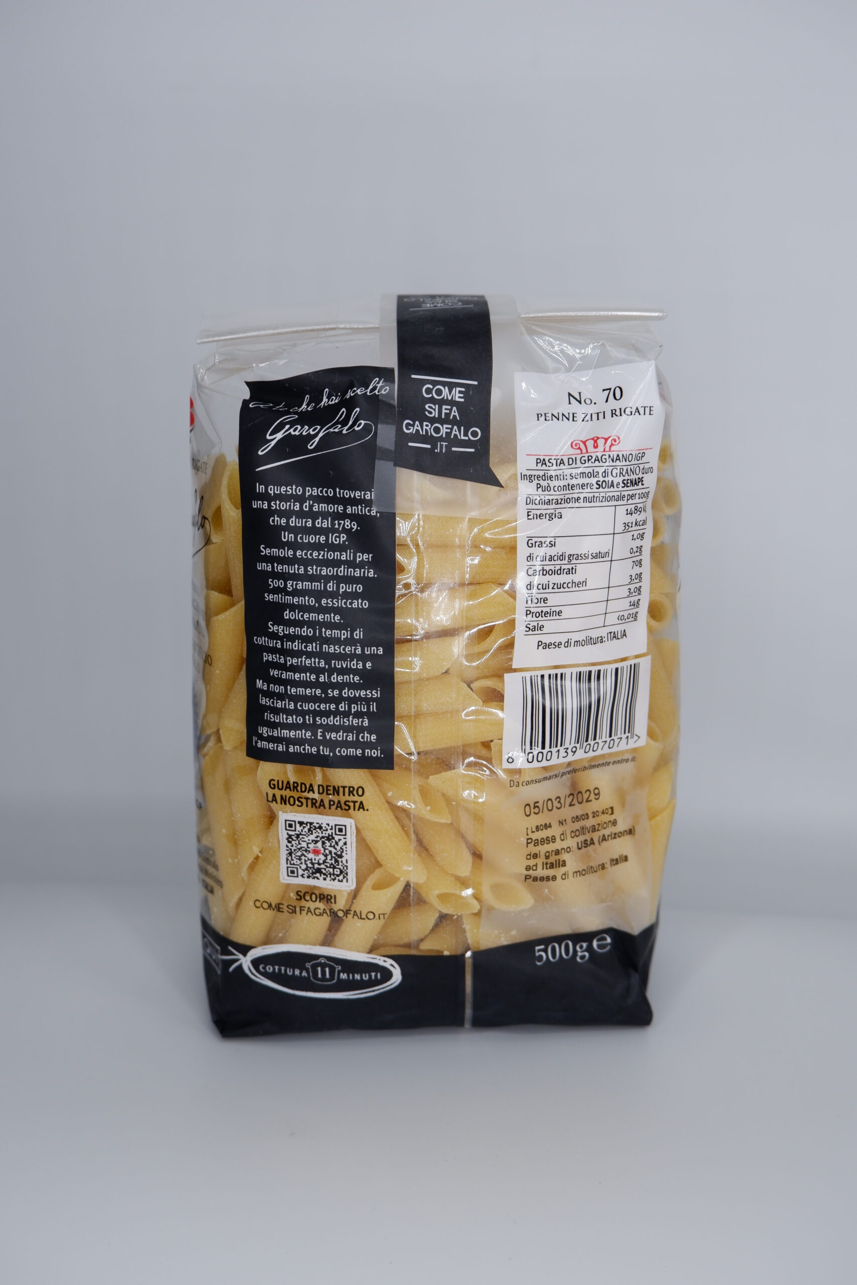 Garofalo Penne Rigate N°70 – Bild 2
